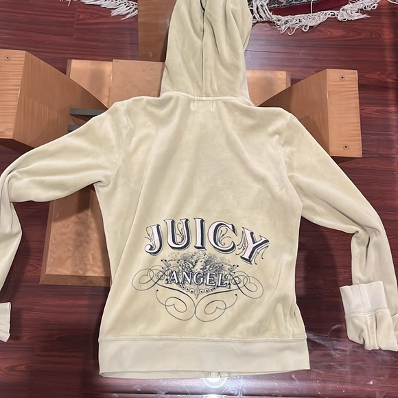 Vintage Juicy Couture Light Green Velour Jacket - Picture 2 of 4